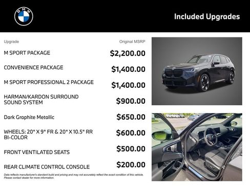 New 2026 BMW X3 xDrive30 w/ M Sport Package AWD/4WD image 4