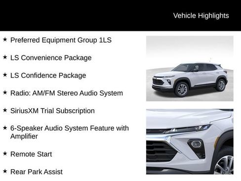 New 2026 Chevrolet TrailBlazer LS w/ LS Convenience Package AWD/4WD image 17
