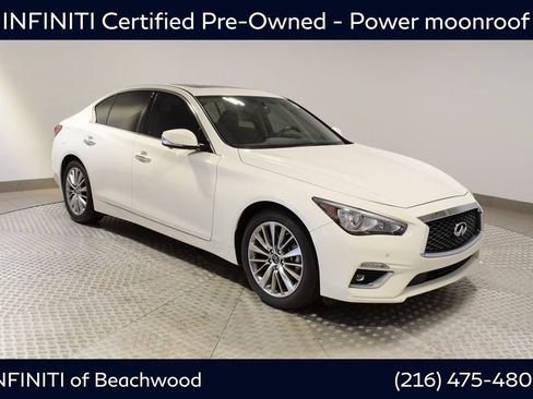 Certified 2023 INFINITI Q50 Luxe AWD/4WD image 1