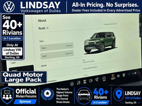 Used 2023 Rivian R1S Adventure AWD/4WD image 26