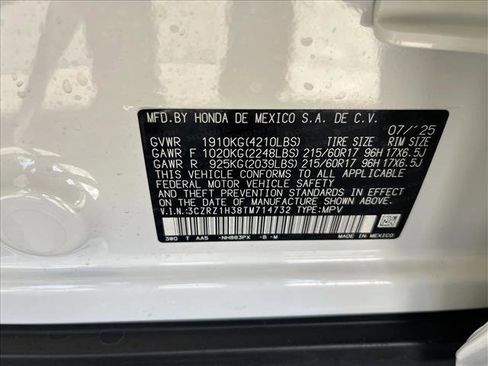 Used 2026 Honda HR-V LX image 18