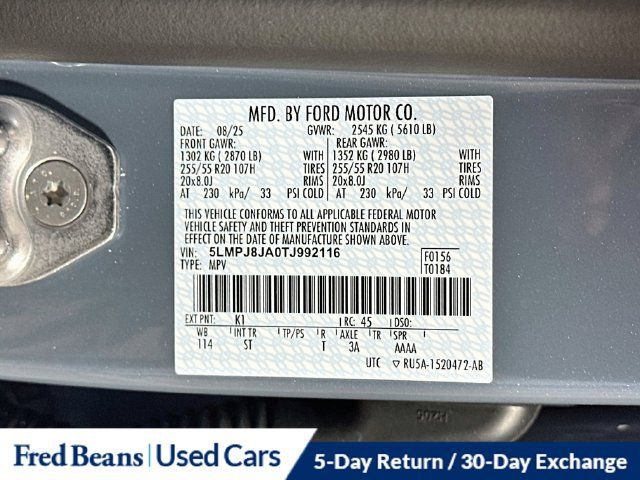 Used 2026 Lincoln Nautilus Premier w/ Equipment Group 102A AWD/4WD image 40