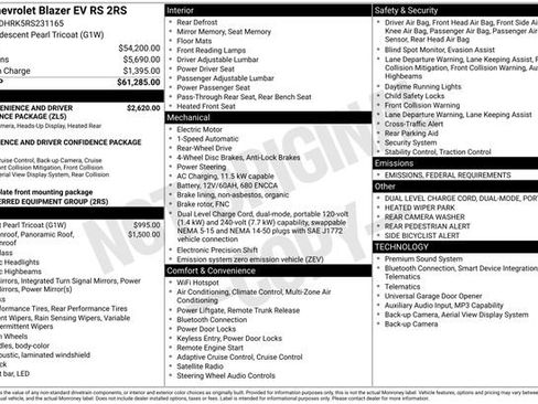 New 2024 Chevrolet Blazer EV RS image 5