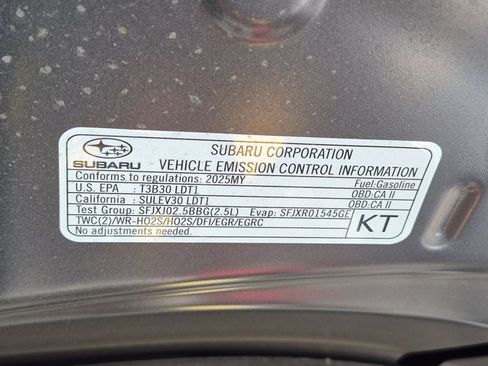 Used 2025 Subaru Crosstrek 2.5i Sport w/ Crosstrek Mirror Package AWD/4WD image 15
