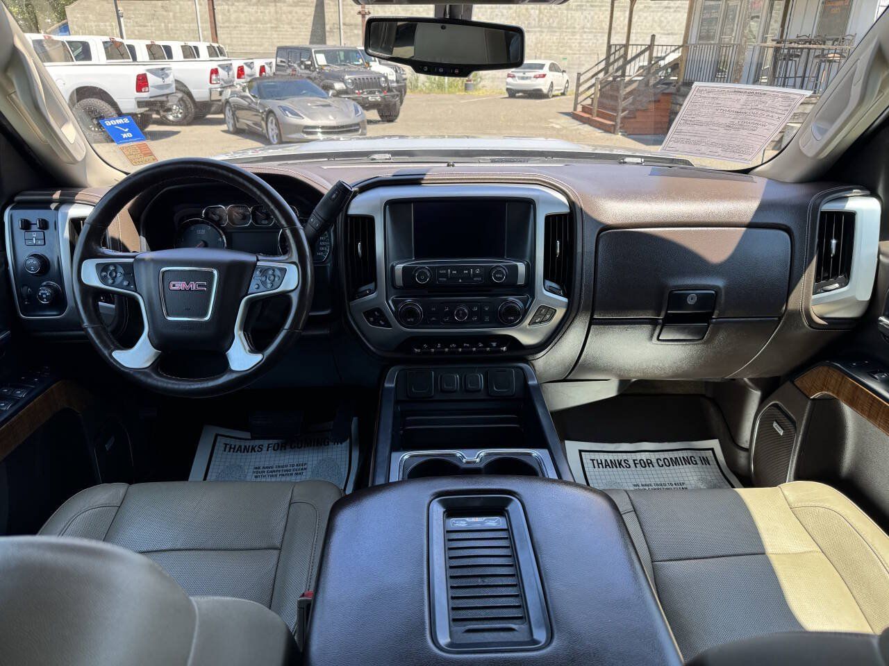 Used 2017 GMC Sierra 3500 SLT w/ Duramax Plus Package AWD/4WD image 11