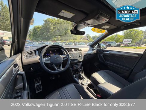 Used 2023 Volkswagen Tiguan SE R-Line AWD/4WD image 8