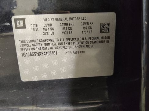 Used 2015 Chevrolet Sonic LS FWD image 33