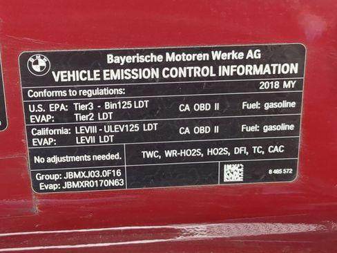 Used 2018 BMW X6 sDrive35i RWD image 26