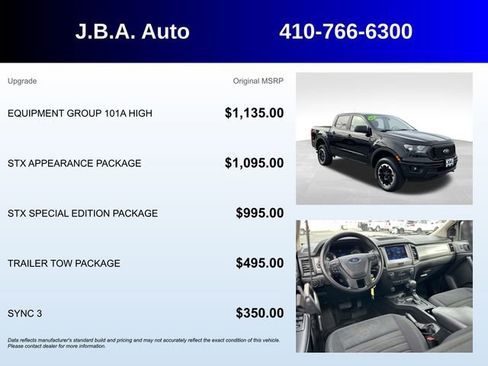 Used 2021 Ford Ranger XL w/ Equipment Group 101A High image 5