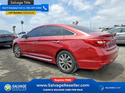 Used 2015 Hyundai Sonata Sport w/ Option Group 04 FWD image 3