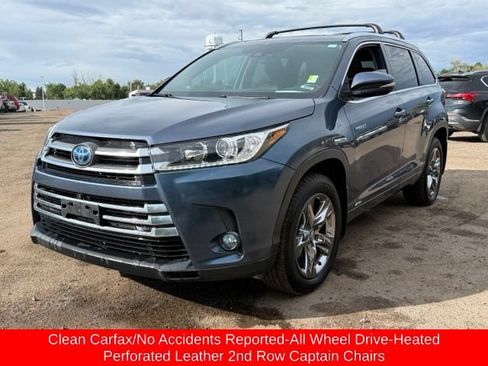 Used 2018 Toyota Highlander Limited Platinum AWD/4WD image 1