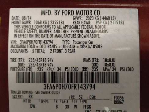 Used 2015 Ford Fusion SE image 33