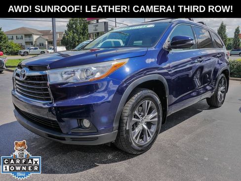 Used 2016 Toyota Highlander XLE AWD/4WD image 1