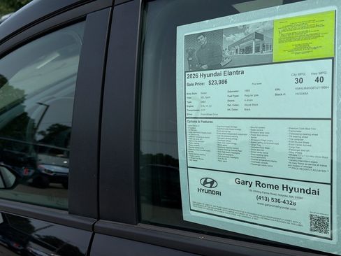 Certified 2026 Hyundai Elantra Sport FWD image 27