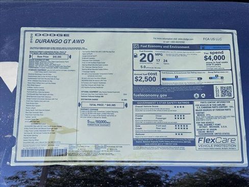 New 2026 Dodge Durango GT image 18