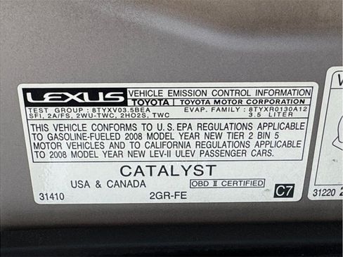 Used 2008 Lexus ES 350 FWD image 26