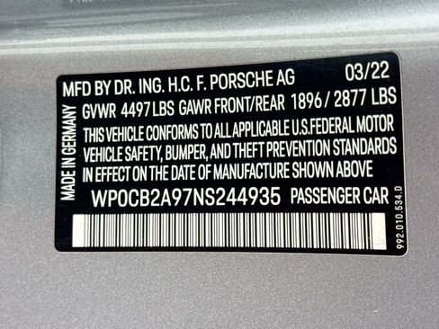 Used 2022 Porsche 911 Carrera GTS RWD image 38