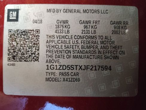 Used 2018 Chevrolet Malibu LT w/ Driver Confidence Package image 33