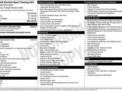 New 2026 Buick Envista Sport Touring w/ Advanced Safety Package image 5