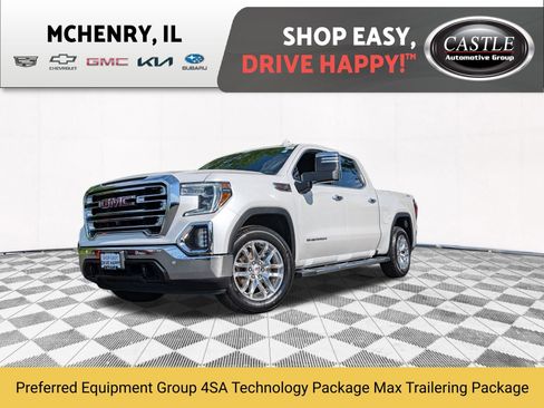 Used 2021 GMC Sierra 1500 SLT w/ SLT Premium Plus Package AWD/4WD image 1