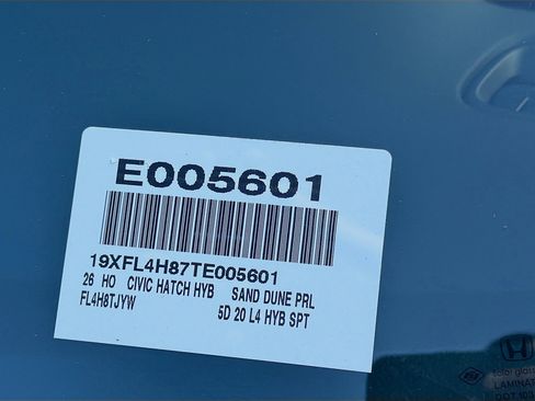 New 2026 Honda Civic Sport image 26