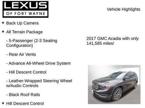 Used 2017 GMC Acadia SLT image 8
