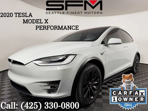 Used 2020 Tesla Model X Performance AWD/4WD image 1
