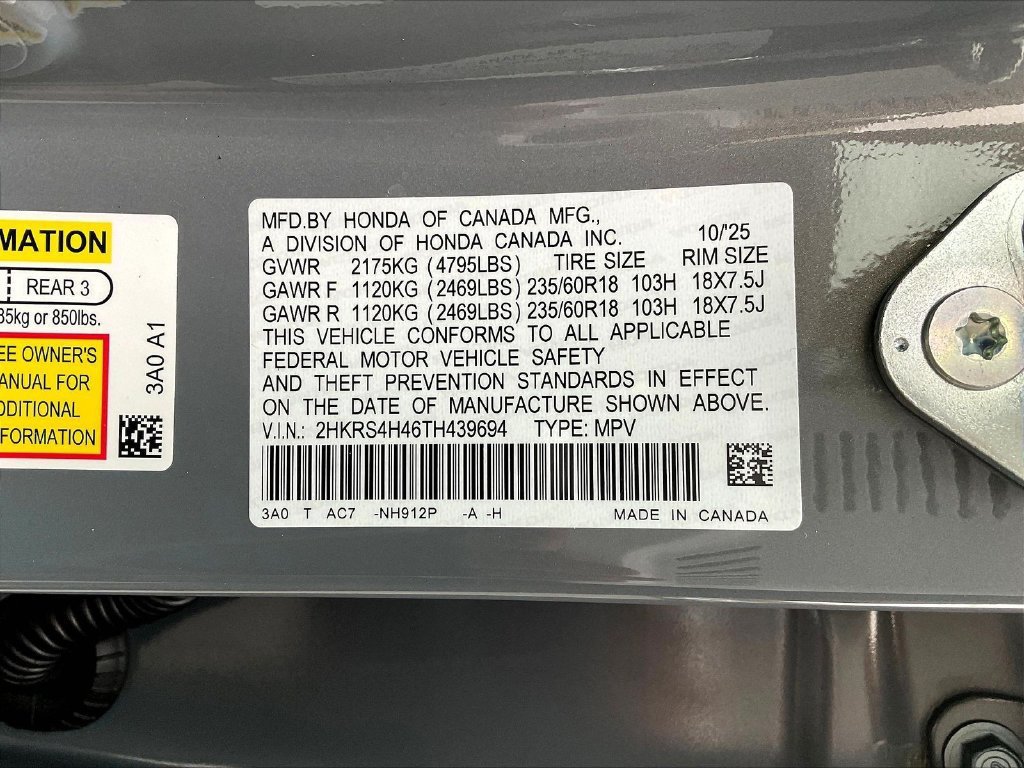 New 2026 Honda CR-V EX image 17