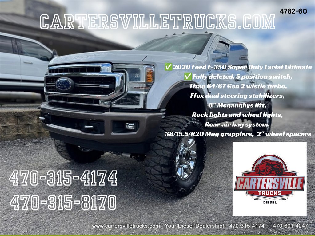 Used 2020 Ford F350 Lariat w/ Lariat Ultimate Package AWD/4WD image 1