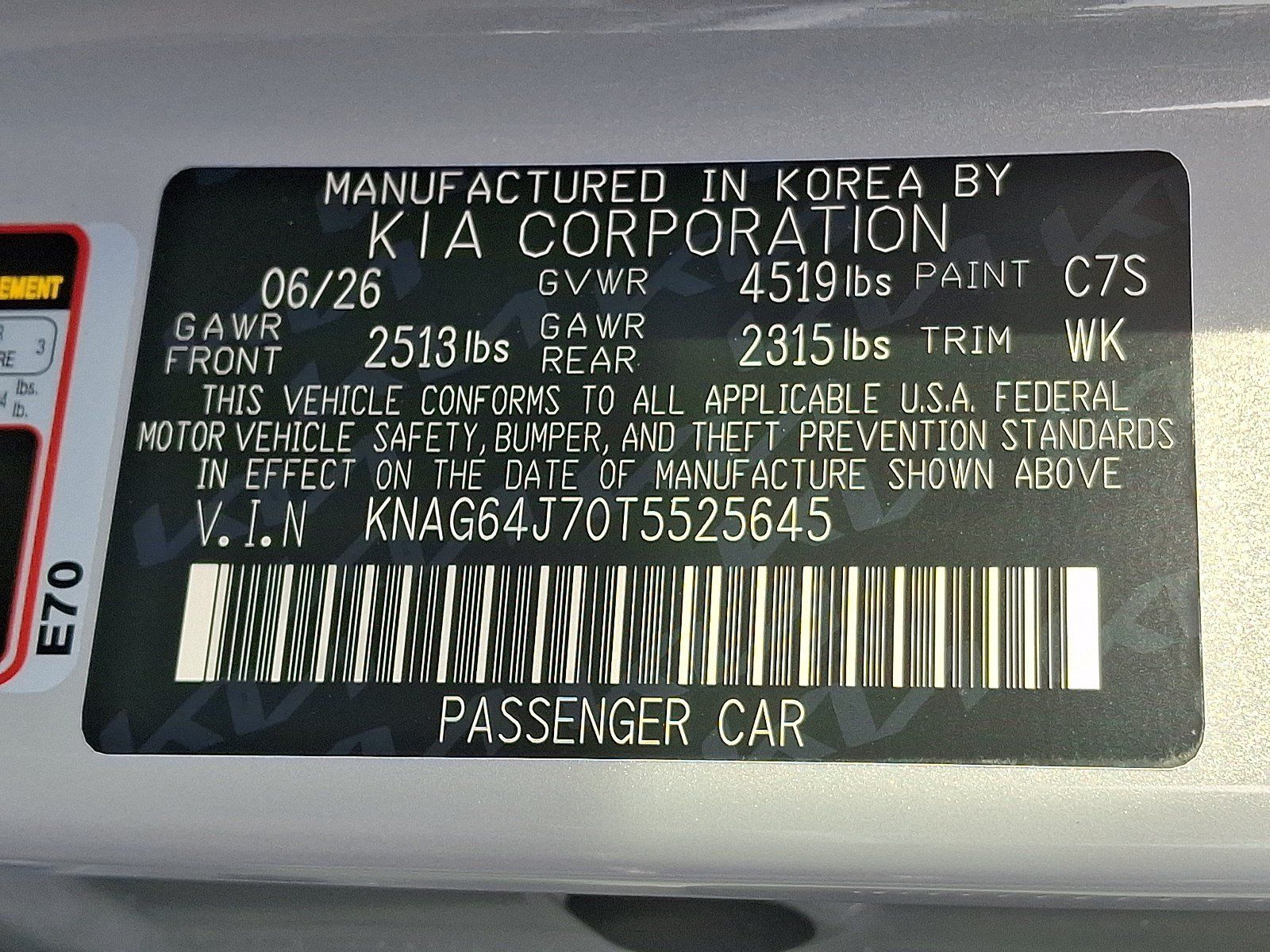 New 2026 Kia K5 GT-Line AWD/4WD image 13