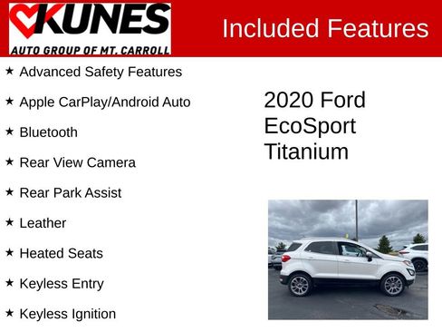 Used 2020 Ford EcoSport Titanium image 3