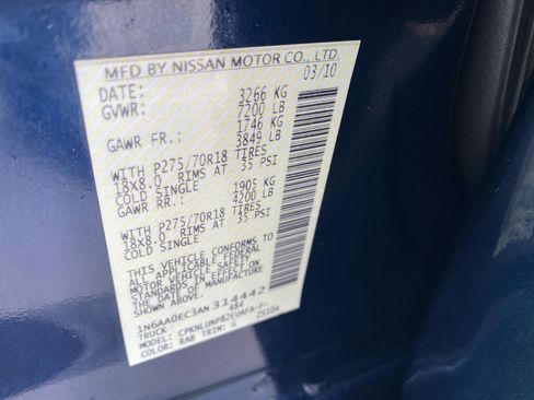 Used 2010 Nissan Titan PRO-4X w/ Pro-4x Leather Pkg image 20