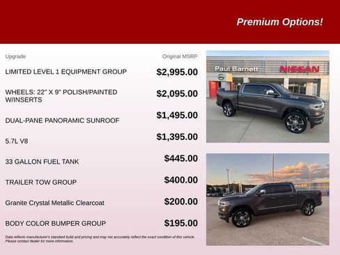 Used 2019 RAM 1500 Limited AWD/4WD image 9
