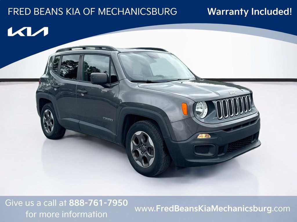 Used 2017 Jeep Renegade Sport w/ Power & Air Group FWD image 1