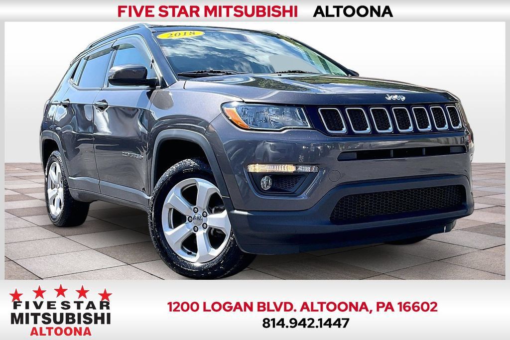 Used 2018 Jeep Compass Latitude w/ Cold Weather Group AWD/4WD image 1