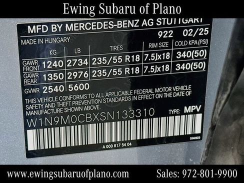 Used 2025 Mercedes-Benz EQB 250+ image 33