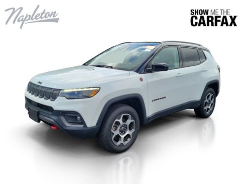 Used 2022 Jeep Compass Trailhawk w/ Trailhawk Elite Group AWD/4WD image 1