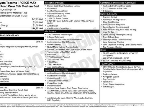 New 2026 Toyota Tacoma TRD Off-Road image 7