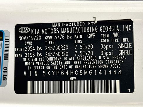 Used 2021 Kia Telluride S FWD image 12