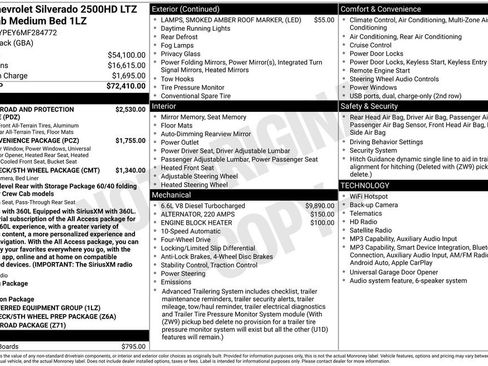 Used 2021 Chevrolet Silverado 2500 LTZ AWD/4WD image 11
