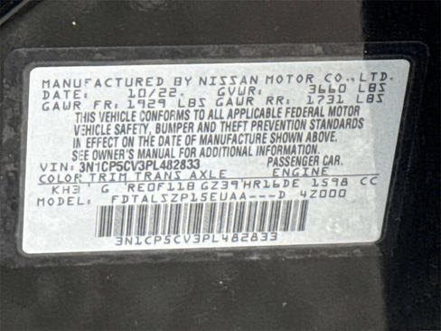 Used 2023 Nissan Kicks SV image 30