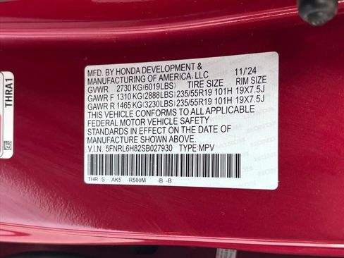 Used 2025 Honda Odyssey Touring image 30