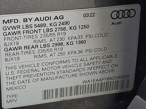 Certified 2022 Audi Q5 2.0T Premium Plus AWD/4WD image 27