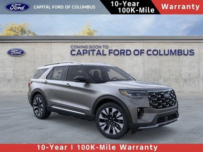 New 2026 Ford Explorer Platinum