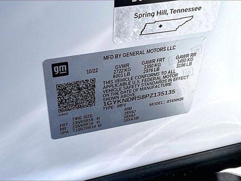 Certified 2023 Cadillac XT5 Premium Luxury w/ LPO, Floor Liner Package image 19