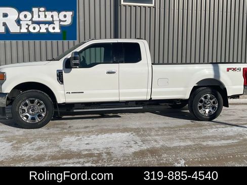 Used 2021 Ford F350 Lariat w/ Chrome Package image 2