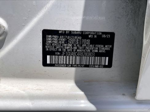 Used 2024 Subaru Impreza 2.0i AWD/4WD image 20
