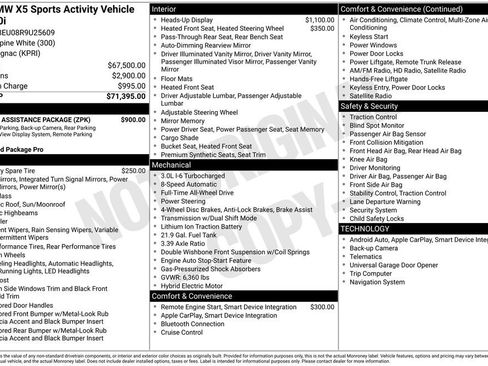 Used 2024 BMW X5 xDrive40i w/ Parking Assistance Package AWD/4WD image 11
