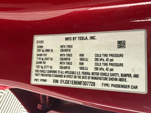 Used 2022 Tesla Model 3 Long Range AWD/4WD image 19