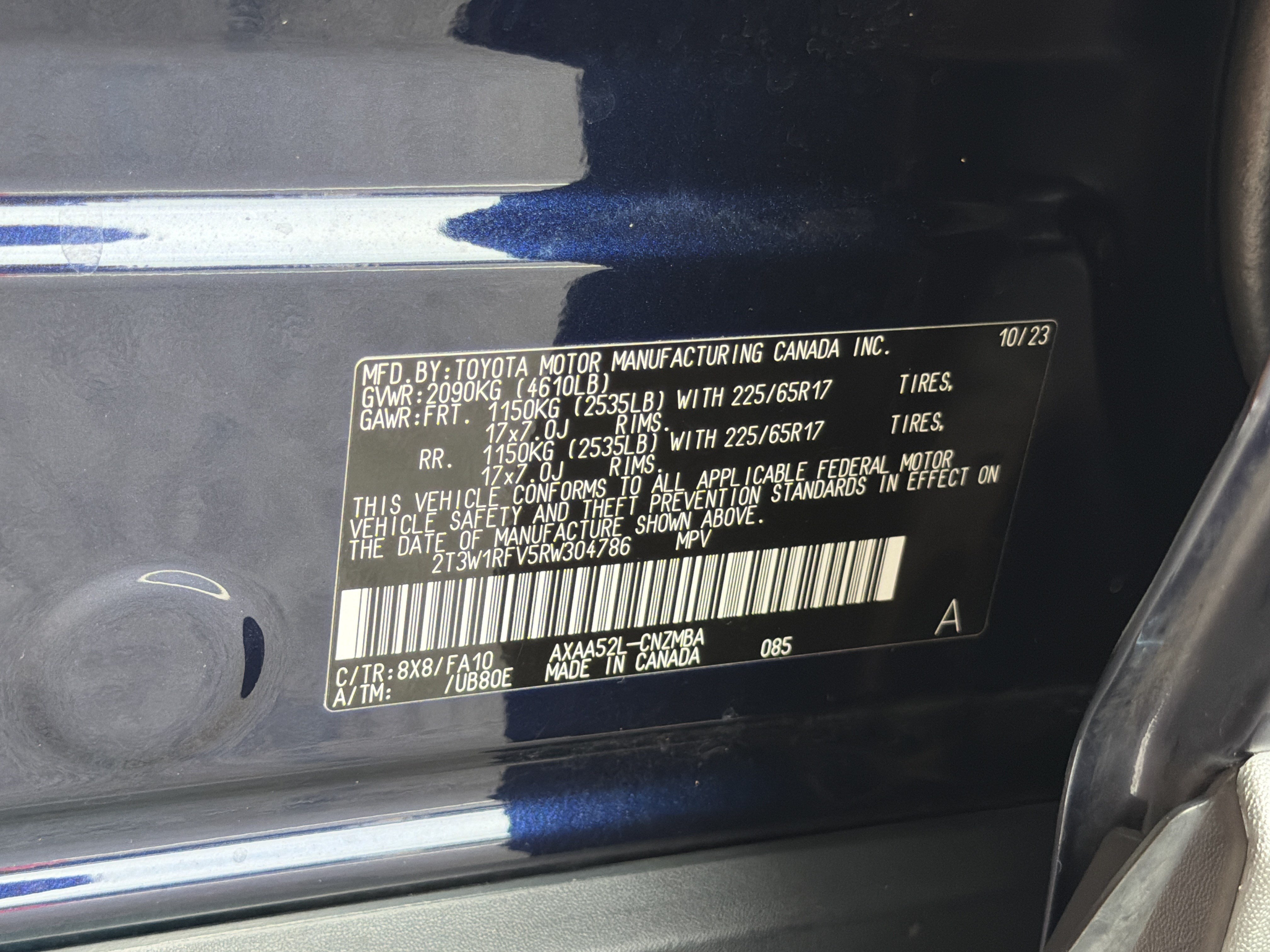 Used 2024 Toyota RAV4 XLE w/ Convenience Package FWD image 35